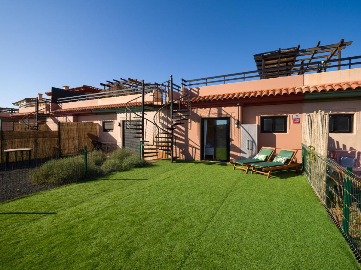 Private Terrace Majanicho Home -Garden & Pool La Oliva Esterno foto