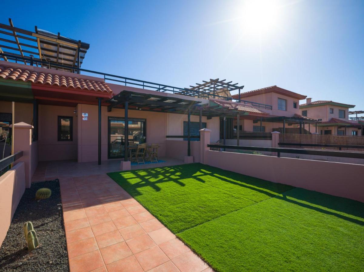 Private Terrace Majanicho Home -Garden & Pool La Oliva Esterno foto