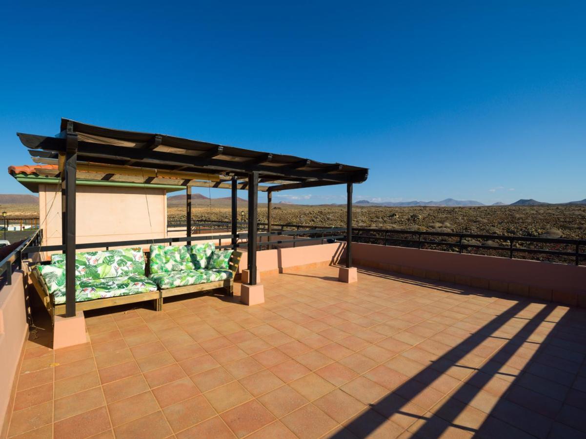 Private Terrace Majanicho Home -Garden & Pool La Oliva Esterno foto